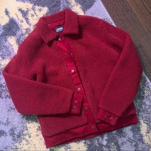Mountain Khakis Womens Trek Jacket in Garnet Small NEW